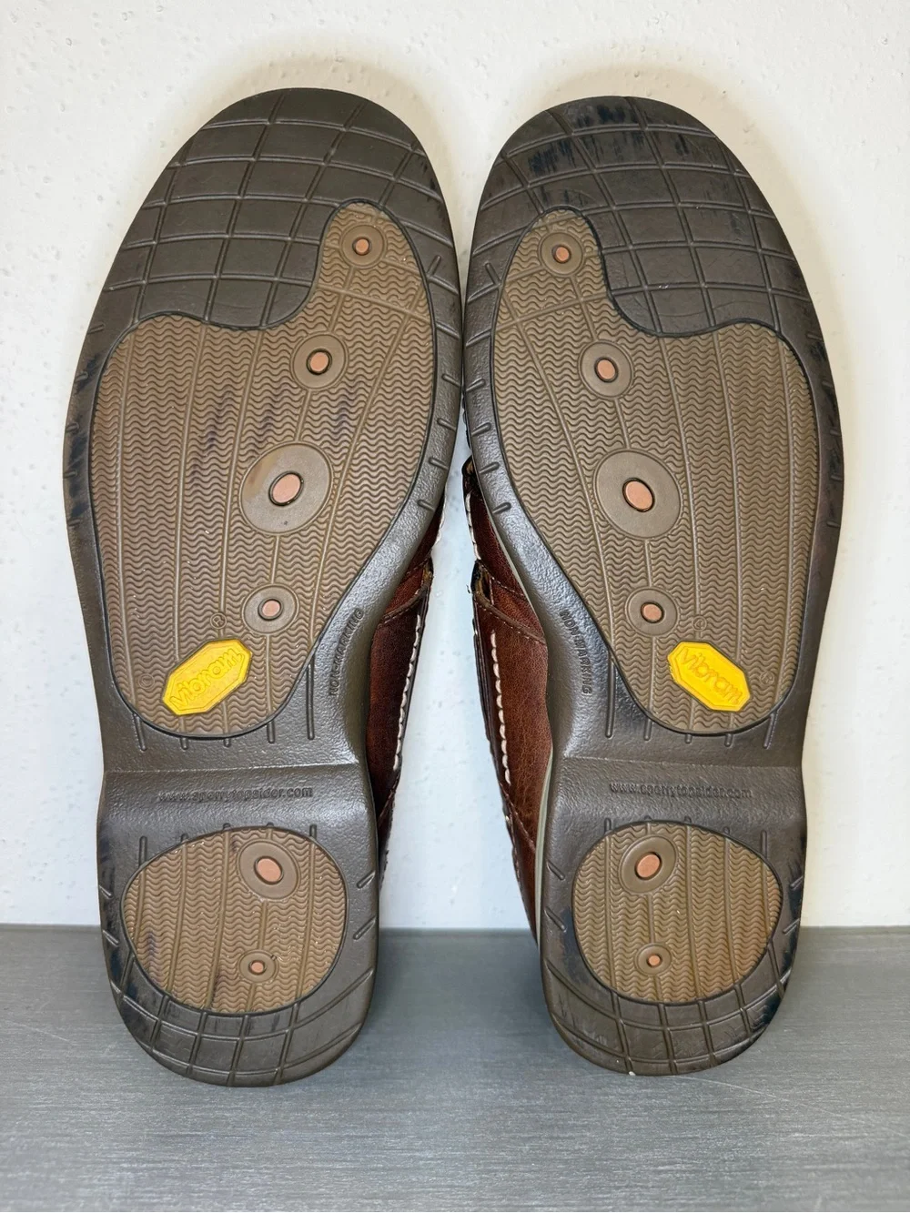 Sperry Top Sider Gold Cup Fisherman Sandals Men’s Size 9M Brown Leather